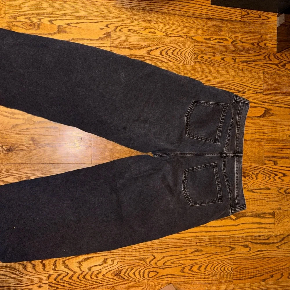 GAP Woman’s Black Barrel Jeans - Picture 4 of 4
